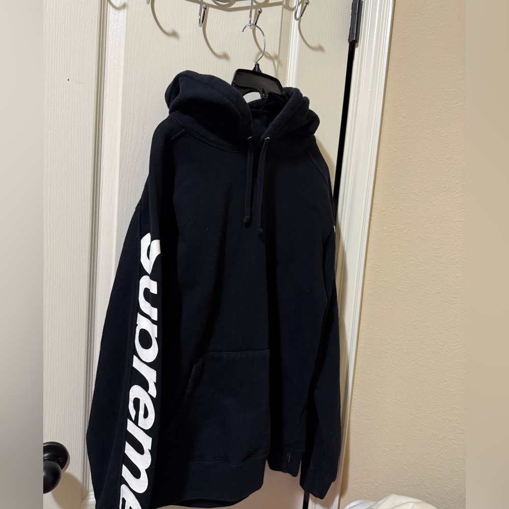 Supreme Black Hoodie